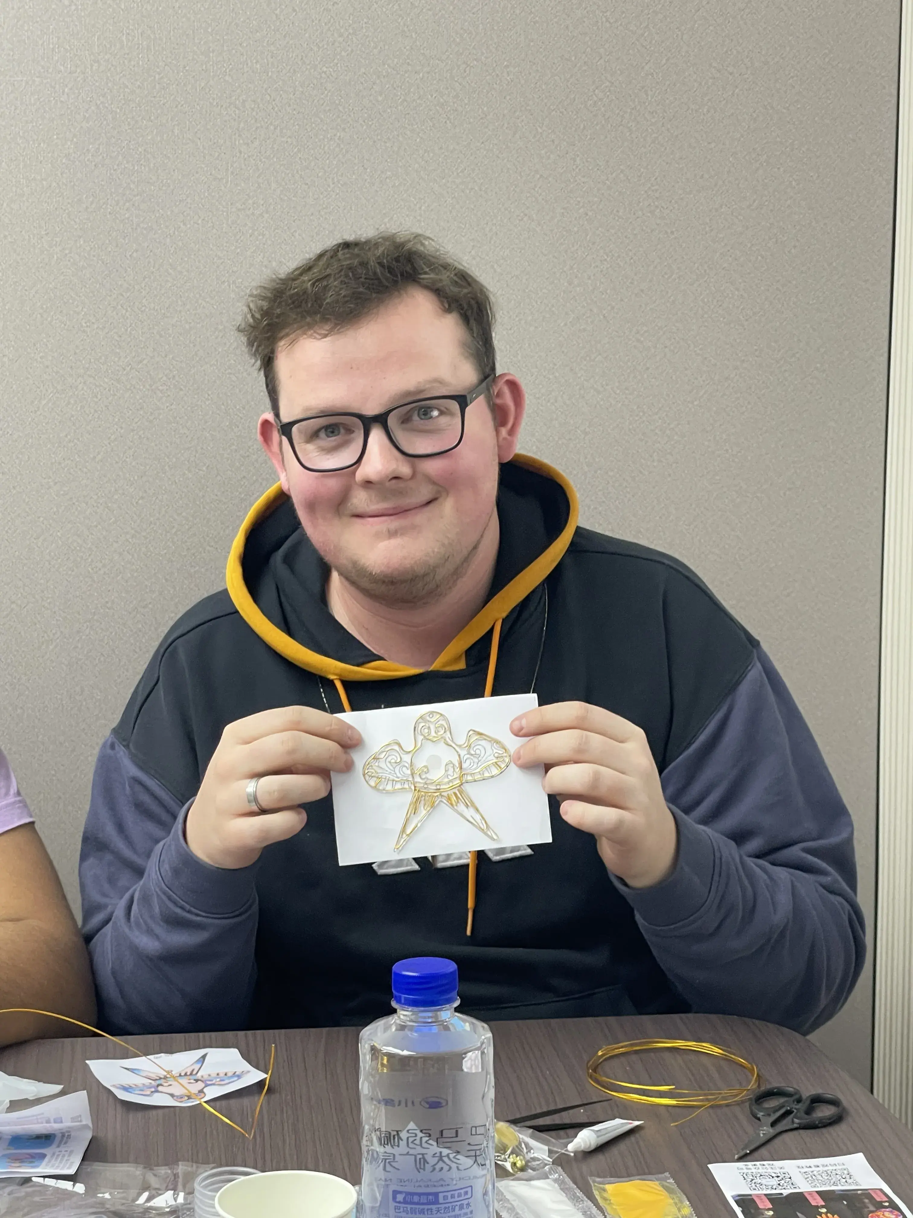 Cloisonne craft activity